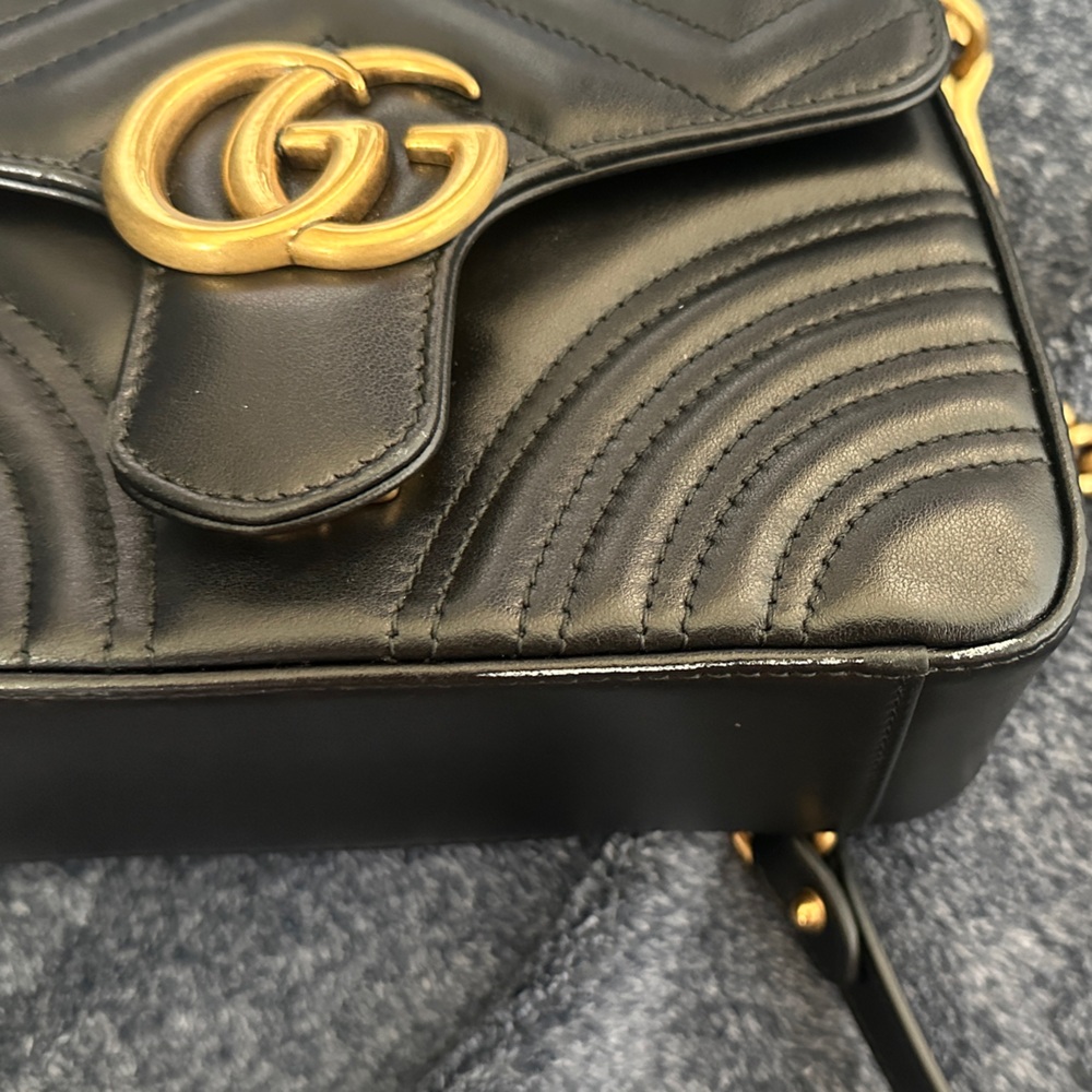Gucci Marmont Top Handle Mini Bag - Picture 10 of 10